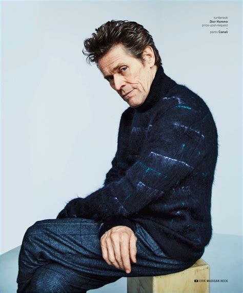 willem dafoe fashion